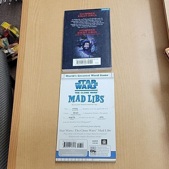Assorted Star Wars paperback, hard cover books, magazine. Lot of 7 - Picture 5 of 11